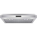Victory Luna 30-Inch 600 CFM Under Cabinet Range Hood in Stainless Steel with Touch Display Control (Luna-30)