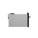 Forno 5-Piece Appliance Package - 36-Inch Dual Fuel Range, Wall Mount Range Hood, 60-Inch Refrigerator, Dishwasher, and 30-Inch Microwave Drawer in Black with Antique Brass Handle