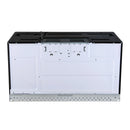 Forno Scalo 30-Inch Over the Range Microwave in Black with Antique Brass Handle – 1.6 cu.ft, 300 CFM Vent, Touch Control, LED Light (FOTR3007-30BLK)