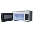 Forno Scalo 30-Inch Over the Range Microwave in Stainless Steel – 1.6 cu.ft, 300 CFM Vent, Touch Control, LED Light (FOTR3007-30)
