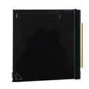 Forno Fornace 30-Inch Over-the-Range Convection Microwave in Black with Antique Brass Handle – 1.5 cu.ft, 300 CFM Vent, Touch Control, LED Light (FOTR3038-30BLK)