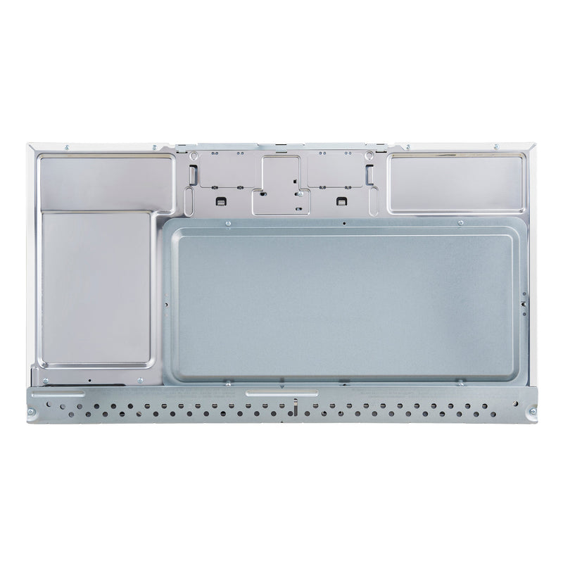 Forno Fornace 30-Inch Over-the-Range Convection Microwave in White with Stainless Steel Handle – 1.5 cu.ft, 300 CFM Vent, Touch Control, LED Light (FOTR3038-30WHT)