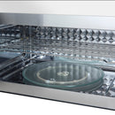 Forno Fornace 30-Inch Over-the-Range Convection Microwave in White with Stainless Steel Handle – 1.5 cu.ft, 300 CFM Vent, Touch Control, LED Light (FOTR3038-30WHT)