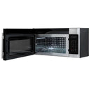 Forno Fornace 30-Inch Over-the-Range Convection Microwave in Stainless Steel – 1.5 cu.ft, 300 CFM Vent, Touch Control, LED Light (FOTR3038-30)