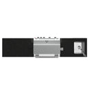 Forno Bulnes Outdoor Kitchen 30-Inch BBQ 60,000 BTU, with Sear, Rotisserie Infrared Burners, 1.8 Cu.Ft. Beverage Center, & Black Countertops (FODKT2506BLK)