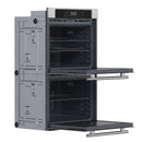 Forno 2-Piece Appliance Package - 30-Inch Villarosa Convention Double Electric Wall Oven & 30-Inch Microwave Oven in Stainless Steel