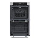 Forno 2-Piece Appliance Package - 30-Inch Villarosa Convention Double Electric Wall Oven & 30-Inch Microwave Oven in Stainless Steel
