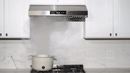 Hauslane 36-Inch Under Cabinet Touch Control Range Hood with Stainless Steel Filters in Black Stainless Steel (UC-PS18BSS-36)
