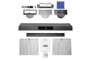 Hauslane 36-Inch Under Cabinet Touch Control Range Hood with Stainless Steel Filters in Black Stainless Steel (UC-PS18BSS-36)