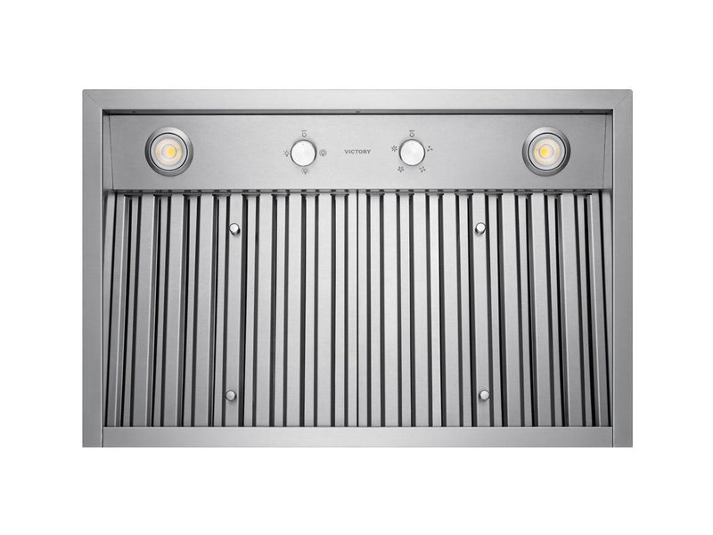Victory Q5 30-Inch 750 CFM Insert Range Hood in Stainless Steel (Q5-30)