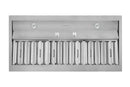 Hauslane 42-Inch Convertible Built-In Insert Range Hood in Stainless Steel, 18.5-Inch Deep (IN-R200SS-42)