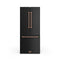 Thor Kitchen Gordon Ramsay Series 30-Inch 17.5 cu ft French Door Counter Depth Refrigerator with Ice Maker in Black with Rose Gold Trim (RF3017FFD00-RSG)
