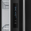 Gordon Ramsay by Thor Kitchen 30-Inch 17.5 cu ft French Door Counter Depth Refrigerator with Ice Maker in Black with Stainless Steel Trim (RF3017FFD00-SS)