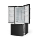 Gordon Ramsay by Thor Kitchen 30-Inch 17.5 cu ft French Door Counter Depth Refrigerator with Ice Maker in Black (RF3017FFD00)
