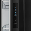 Gordon Ramsay by Thor Kitchen 30-Inch 17.5 cu ft French Door Counter Depth Refrigerator with Ice Maker in Black (RF3017FFD00)