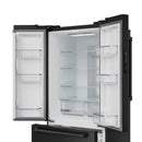 Gordon Ramsay by Thor Kitchen 30-Inch 17.5 cu ft French Door Counter Depth Refrigerator with Ice Maker in Black (RF3017FFD00)