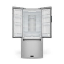 Gordon Ramsay by Thor Kitchen 30-Inch 17.5 cu ft French Door Counter Depth Refrigerator with Ice Maker in Stainless Steel with Black Trim (RF3017FFD99-BLK)