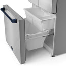 Gordon Ramsay by Thor Kitchen 30-Inch 17.5 cu ft French Door Counter Depth Refrigerator with Ice Maker in Stainless Steel with Navy Blue Trim (RF3017FFD99-BLU)