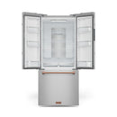 Gordon Ramsay by Thor Kitchen 30-Inch 17.5 cu ft French Door Counter Depth Refrigerator with Ice Maker in Stainless Steel with Rose Gold Trim (RF3017FFD99-RSG)