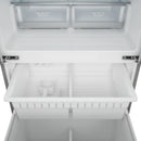 Gordon Ramsay by Thor Kitchen 30-Inch 17.5 cu ft French Door Counter Depth Refrigerator with Ice Maker in Stainless Steel with Rose Gold Trim (RF3017FFD99-RSG)