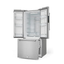 Gordon Ramsay by Thor Kitchen 30-Inch 17.5 cu ft French Door Counter Depth Refrigerator with Ice Maker in Stainless Steel (RF3017FFD99)
