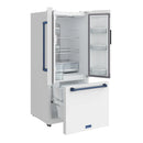Gordon Ramsay by Thor Kitchen 30-Inch 17.5 Cu. Ft. French Door Counter-Depth Refrigerator with Ice Maker in White with Blue Trim (RF3017FFDW-BLU)