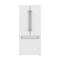Gordon Ramsay by Thor Kitchen 30-Inch 17.5 Cu. Ft. French Door Counter-Depth Refrigerator with Ice Maker in White (RF3017FFDW)