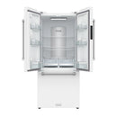 Gordon Ramsay by Thor Kitchen 30-Inch 17.5 Cu. Ft. French Door Counter-Depth Refrigerator with Ice Maker in White (RF3017FFDW)