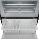 Gordon Ramsay by Thor Kitchen 3-Piece Appliance Package - 30-Inch Electric Range with Tilt Panel Touch Control, 36-Inch Refrigerator, and Dishwasher in Black with Bronze Trim