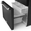 Gordon Ramsay by Thor Kitchen 3-Piece Appliance Package - 36-Inch Gas Range with Liquid Propane Kit, Tilt Panel, 36-Inch Refrigerator, and Dishwasher in Black with Stainless Steel Trim