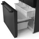 Gordon Ramsay by Thor Kitchen 3-Piece Appliance Package - 30-Inch Gas Range with Liquid Propane Kit, Tilt Panel, 36-Inch Refrigerator, and Dishwasher in Black