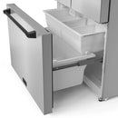 Gordon Ramsay by Thor Kitchen 3-Piece Appliance Package - 36-Inch Gas Range with Tilt Panel, 36-Inch Refrigerator, and Dishwasher in Stainless Steel with Black Trim