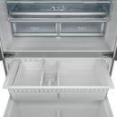 Gordon Ramsay by Thor Kitchen 3-Piece Appliance Package - 30-Inch Electric Range with Tilt Panel Touch Control, 36-Inch Refrigerator, and Dishwasher in Stainless Steel with Rose Gold Trim