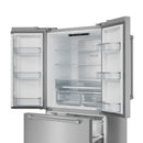 Gordon Ramsay by Thor Kitchen 36-Inch 20.3 cu ft French Door Counter Depth Refrigerator with Ice Maker in Stainless Steel (RF3621CTD99)