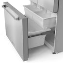Gordon Ramsay by Thor Kitchen 36-Inch 20.3 cu ft French Door Counter Depth Refrigerator with Ice Maker in Stainless Steel (RF3621CTD99)
