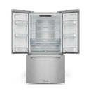 Gordon Ramsay by Thor Kitchen 3-Piece Appliance Package - 36-Inch Electric Range with Tilt Panel Touch Control, 36-Inch Refrigerator, and Dishwasher in Stainless Steel