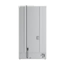 Gordon Ramsay by Thor Kitchen 36-Inch 20.3 Cu. Ft. French Door Counter-Depth Refrigerator with Ice Maker in White with Blue Trim (RF3621CTDW-BLU)