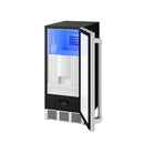 Gordon Ramsay by Thor Kitchen 15-Inch Undercounter Built-In/Freestanding Ice Maker in Stainless Steel (RIM1501)