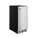 Gordon Ramsay by Thor Kitchen 15-Inch Undercounter Built-In/Freestanding Ice Maker in Stainless Steel (RIM1501)