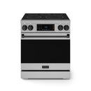 Gordon Ramsay by Thor Kitchen 30-Inch Professional Electric Range with Tilt Panel Touch Control and 6.0 Cu. Ft. Oven with Air Fryer and Self Clean in Stainless Steel with Black Trim (RSE30-BLK)