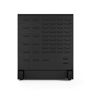 Gordon Ramsay by Thor Kitchen 30-Inch Professional Electric Range with Tilt Panel Touch Control and 6.0 Cu. Ft. Oven with Air Fryer and Self Clean in Black with Navy Blue Trim (RSE30B-BLU)