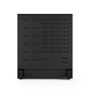 Gordon Ramsay by Thor Kitchen 3-Piece Appliance Package - 30-Inch Electric Range with Tilt Panel Touch Control, 36-Inch Refrigerator, and Dishwasher in Black with Rose Gold Trim