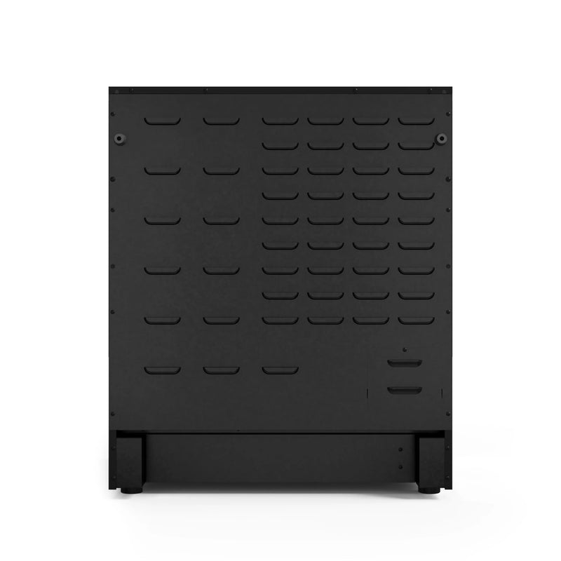 Thor Kitchen Gordon Ramsay Series 30-Inch Professional Electric Range with Tilt Panel Touch Control in Black with Stainless Steel Trim (RSE30B-SS)