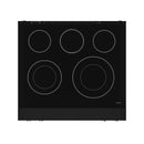 Gordon Ramsay by Thor Kitchen 30-Inch Professional Electric Range with Tilt Panel Touch Control and 6.0 Cu. Ft. Oven with Air Fryer and Self Clean in Black with Stainless Steel Trim (RSE30B-SS)