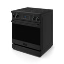 Gordon Ramsay by Thor Kitchen 30-Inch Professional Electric Range with Tilt Panel Touch Control and 6.0 Cu. Ft. Oven with Air Fryer and Self Clean in Black (RSE30B)