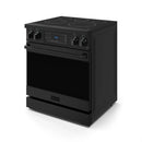 Gordon Ramsay by Thor Kitchen 3-Piece Appliance Package - 30-Inch Electric Range with Tilt Panel Touch Control, 36-Inch Refrigerator, and Dishwasher in Black