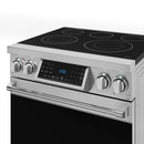 Gordon Ramsay by Thor Kitchen 30-Inch Professional Electric Range with Tilt Panel Touch Control and 6.0 Cu. Ft. Oven with Air Fryer and Self Clean in Stainless Steel (RSE30)