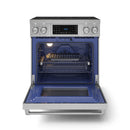Gordon Ramsay by Thor Kitchen 30-Inch Professional Electric Range with Tilt Panel Touch Control and 6.0 Cu. Ft. Oven with Air Fryer and Self Clean in Stainless Steel (RSE30)