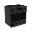Gordon Ramsay by Thor Kitchen 3-Piece Appliance Package - 36-Inch Electric Range with Tilt Panel Touch Control, 36-Inch Refrigerator, and Dishwasher in Black