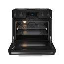 Gordon Ramsay by Thor Kitchen 3-Piece Appliance Package - 36-Inch Electric Range with Tilt Panel Touch Control, 36-Inch Refrigerator, and Dishwasher in Black